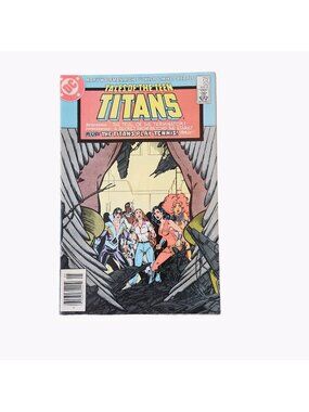 DC Comics Tales Of The Teen Titans #53 Comic Book Collector Bagged Boarded